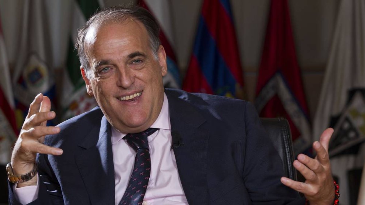 Javier Tebas seguirá presidiendo la Liga Profesional.