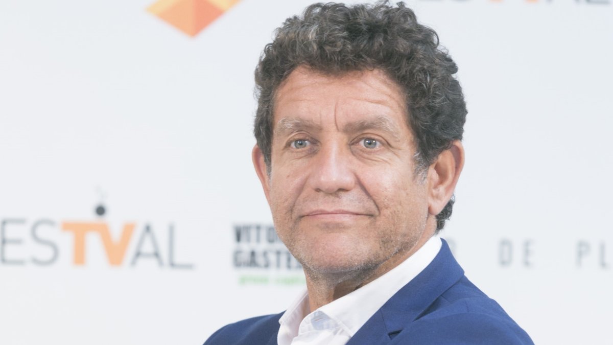 Casablanc en la presentación de la segunda temporada de ‘Mar de plástico’ en Vitoria.