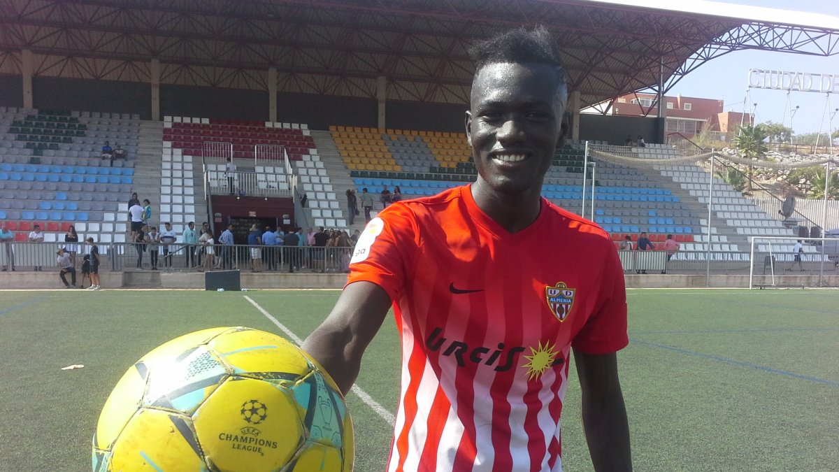 Mamadou es la estrella del Almería juvenil.
