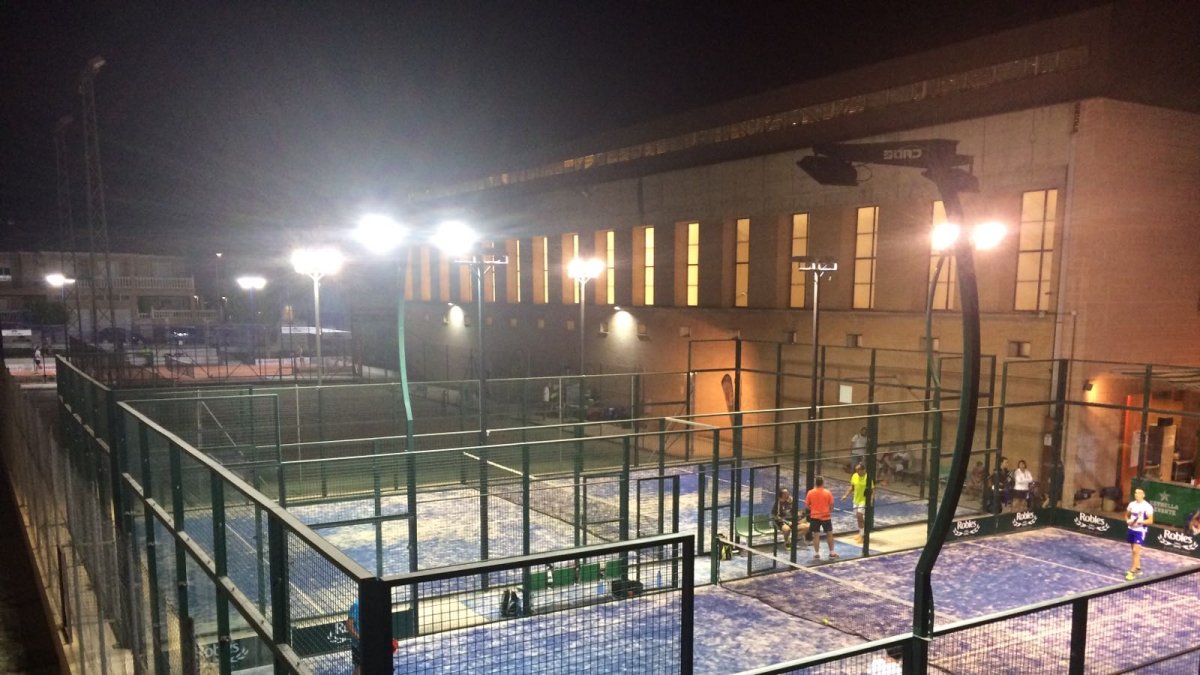 Las instalaciones a pleno rendimiento.