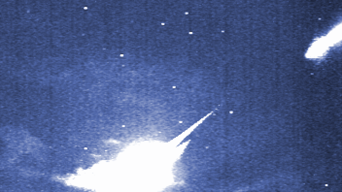 Bola de fuego captada por Calar Alto.