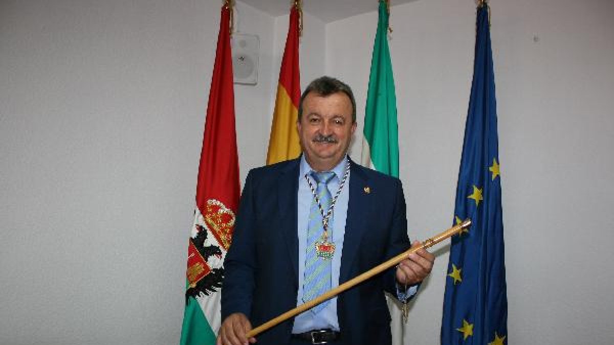 El alcalde de Pulpí, Juan Pedro García.
