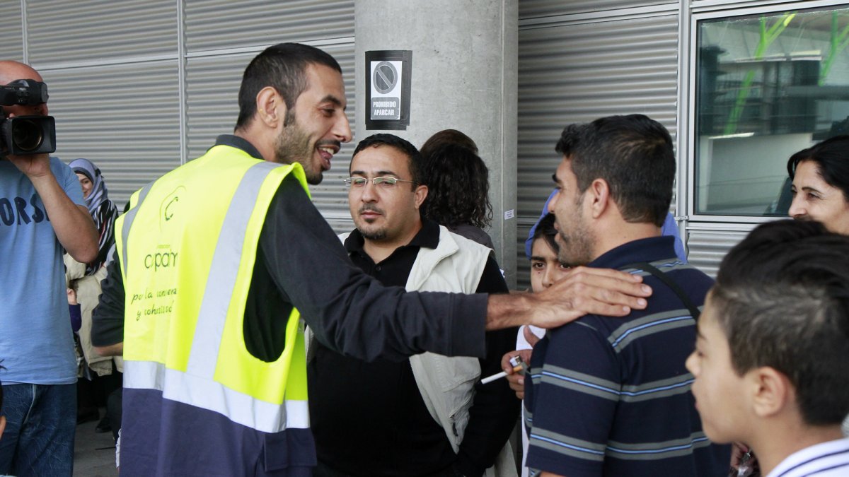 Recepción de los refugiados sirios
