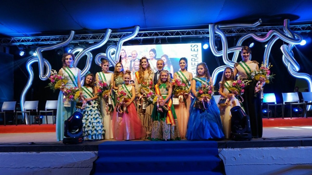 Gala de elección de la Reina de las Fiestas.