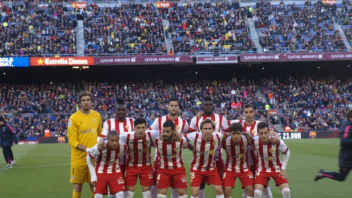 El último once que encajó un 4-0.