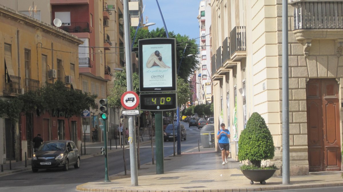 Foto captada el pasado día 12 en la capital