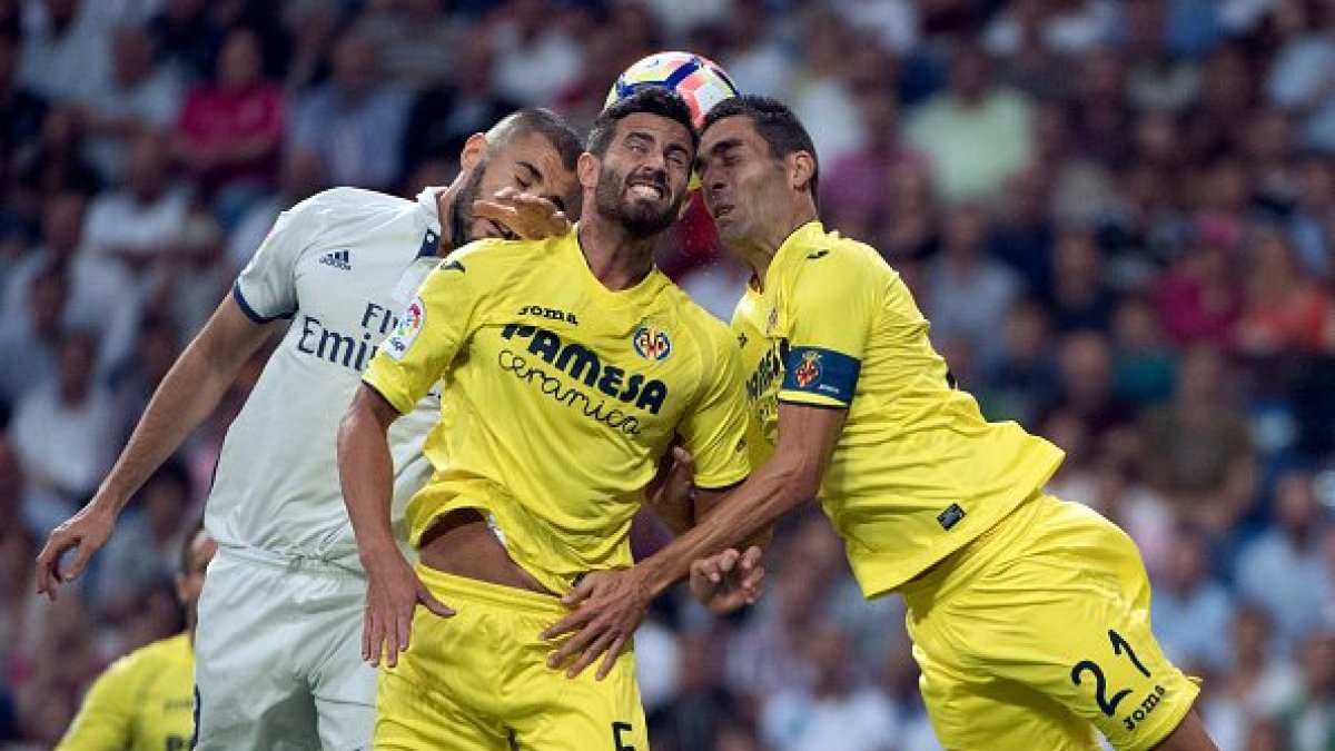 Una jugada del partido.