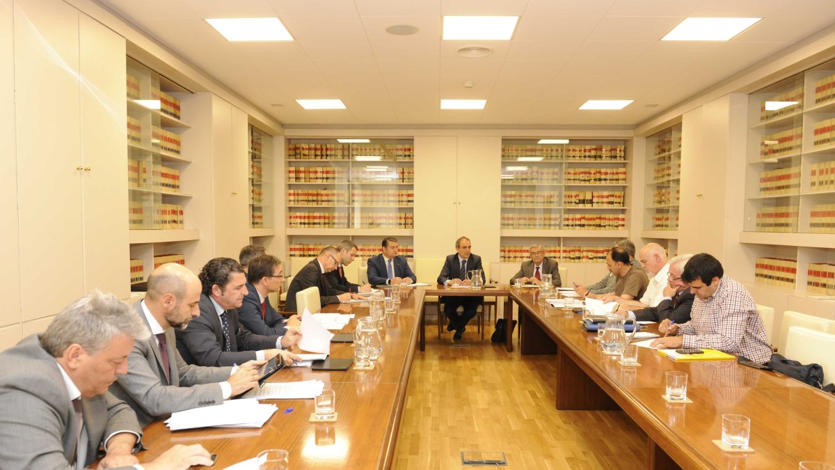 Reunión en Madrid el pasado mes de mayo.