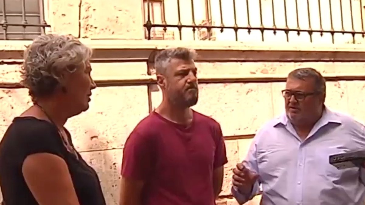 Portavoces de Tú Decides, IU y PSOE en Roquetas