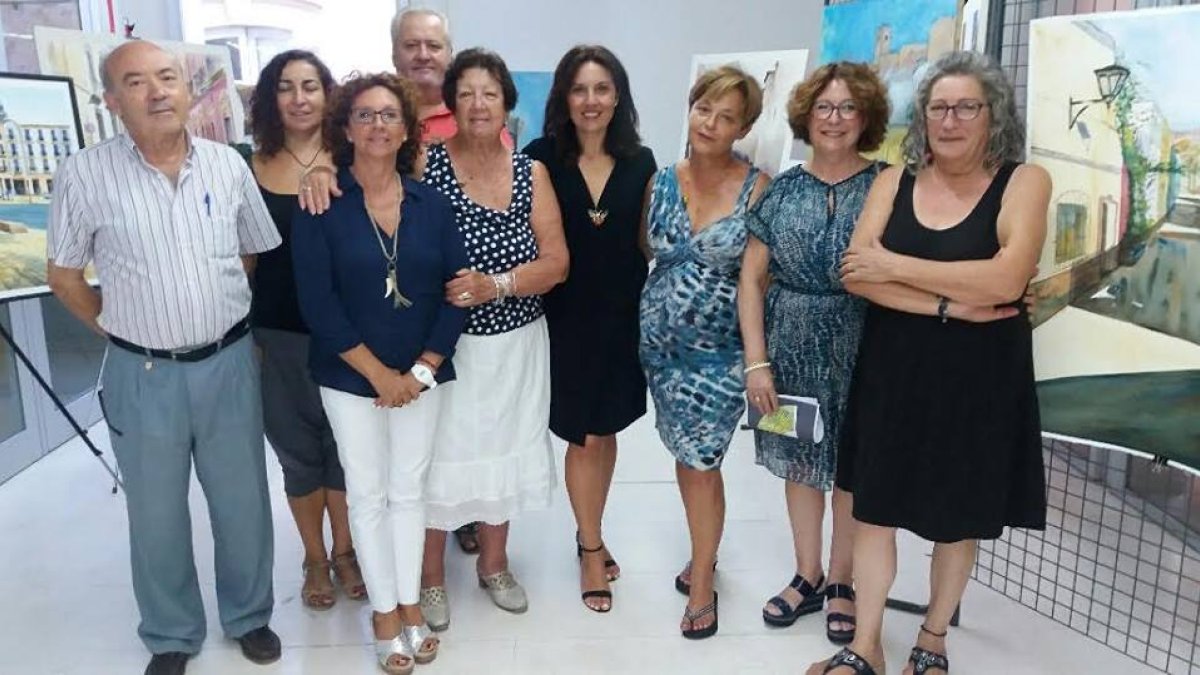 Dirigentes de la Asociación de Vecinos ‘Casco Histórico’.