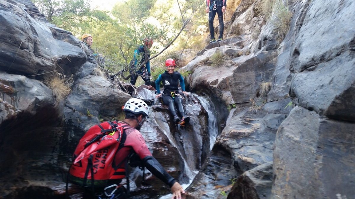Barranquismo en Bayárcal.