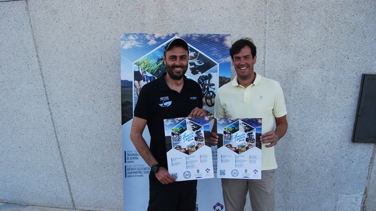 Miguel Lozano con Juanjo Salvador.