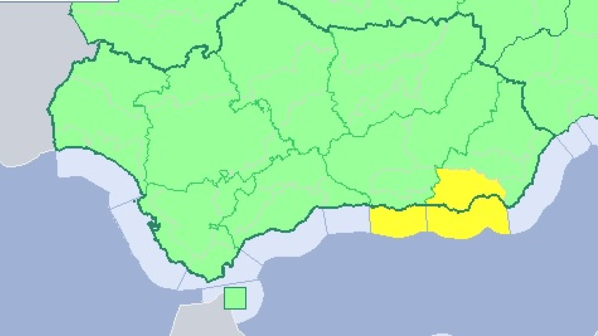 Parte de la provincia vuelve a estar hoy en alerta amarilla.