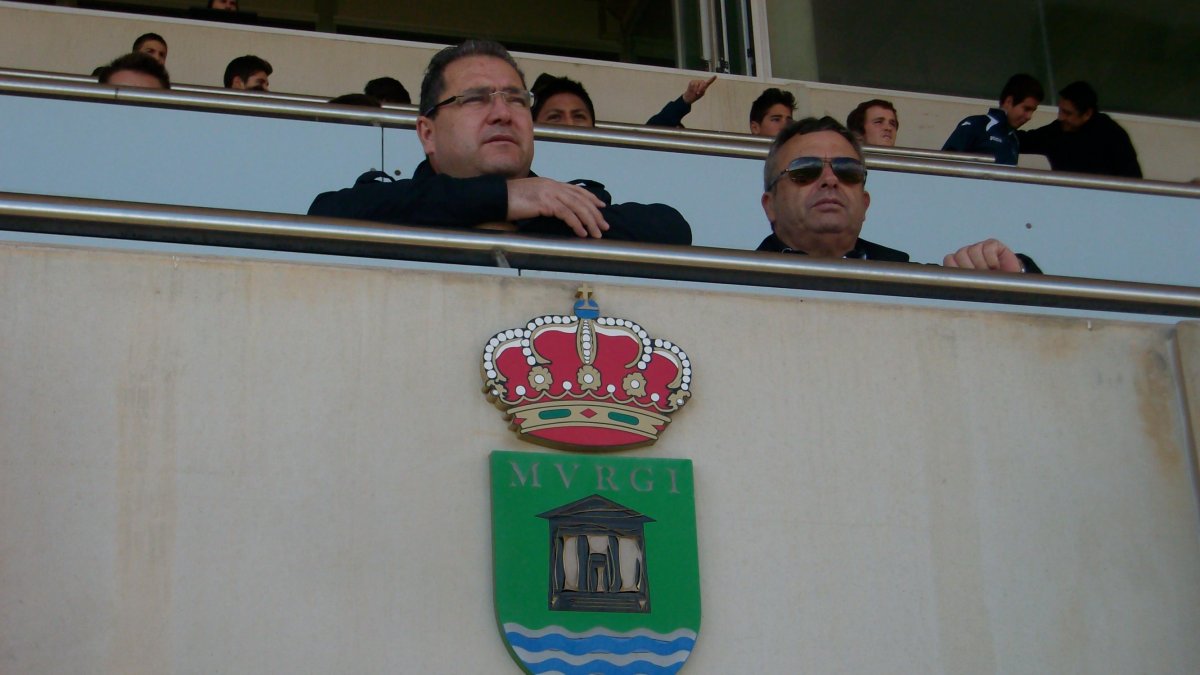 Vicente Puertas presidente del C. D. El Ejido.