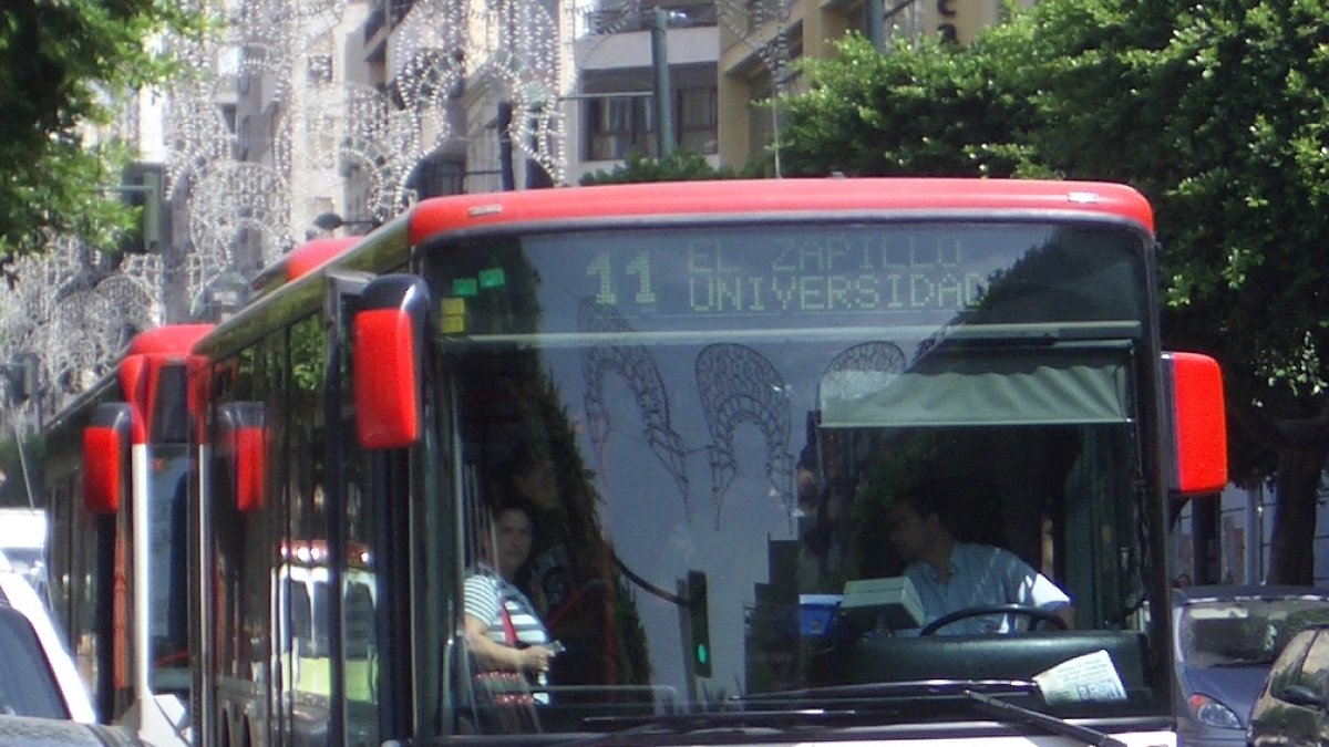 Autobús de Almería.