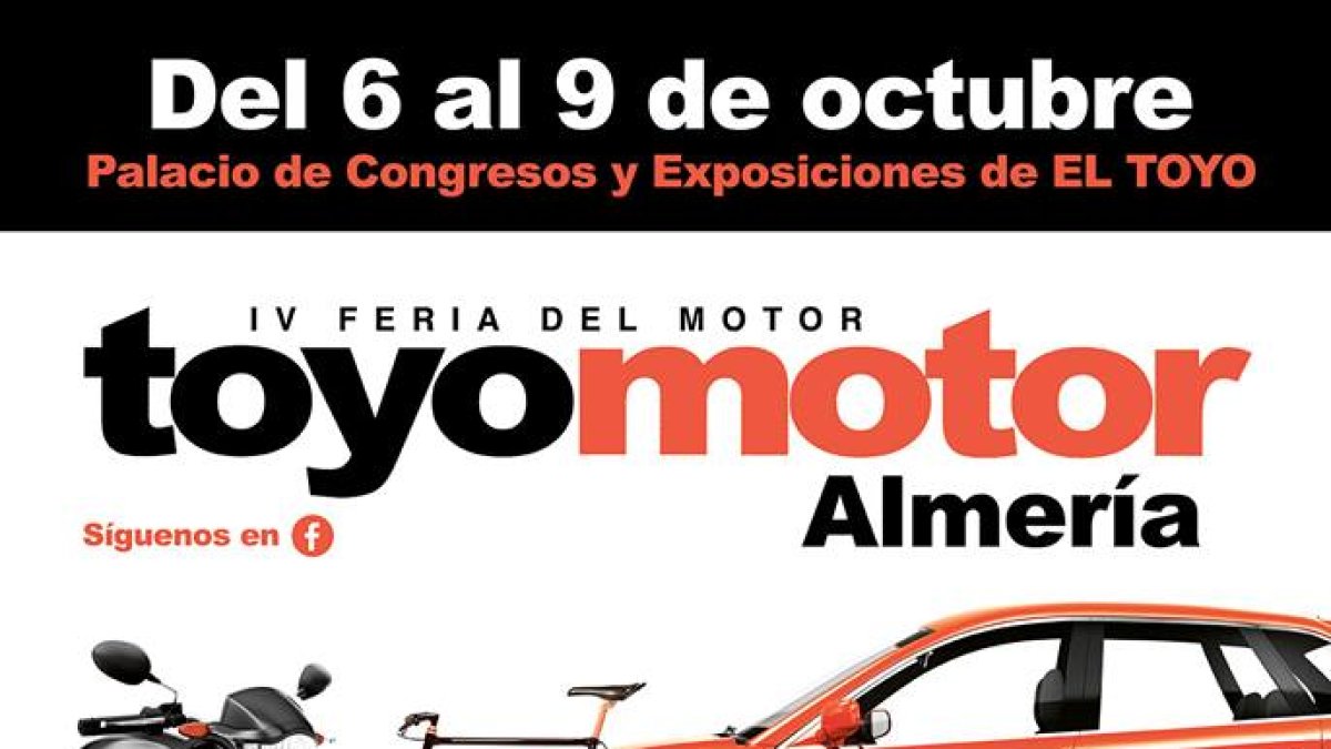 Cartel oficial de esta cuarta edición de ToyoMotor.