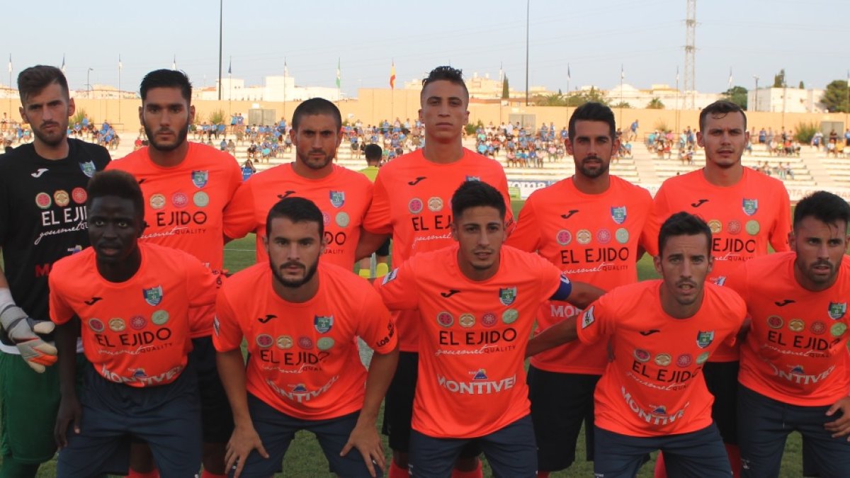 El CD El Ejido está a tope tras ganar en San Fernando.