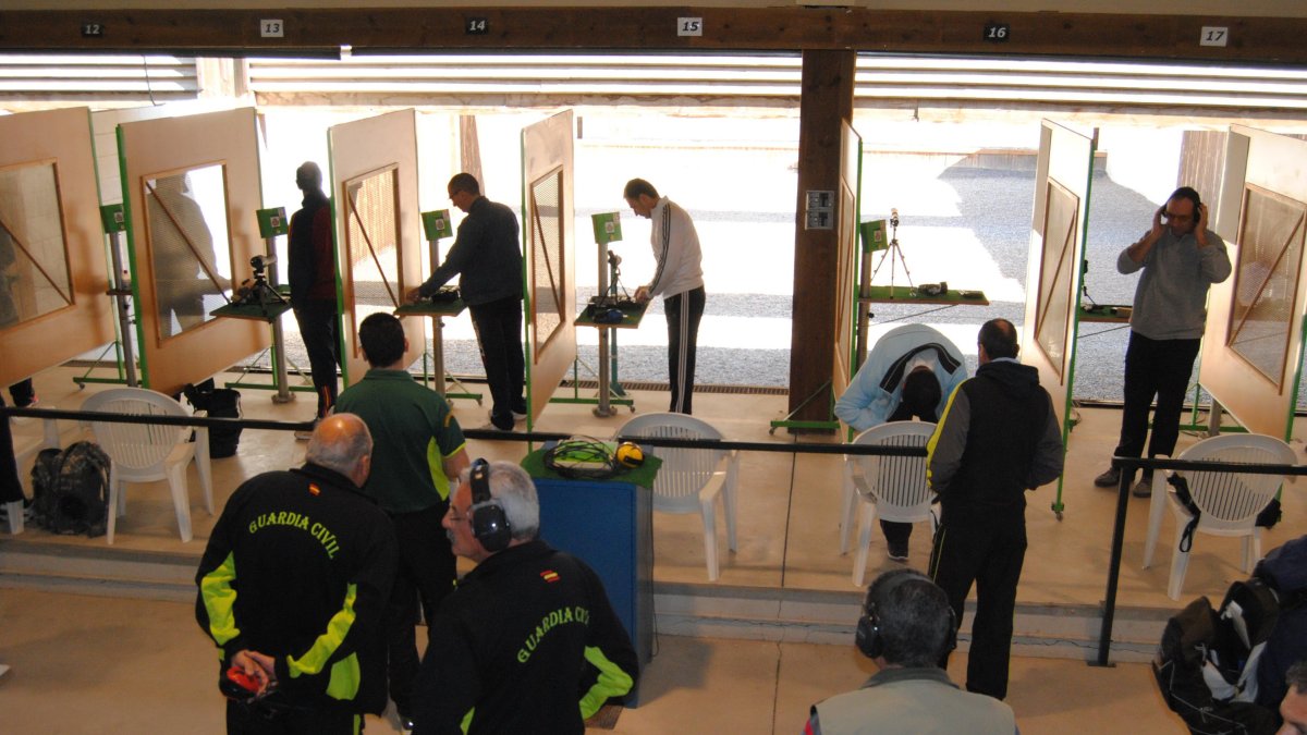 Prácticas de tiro en Gádor