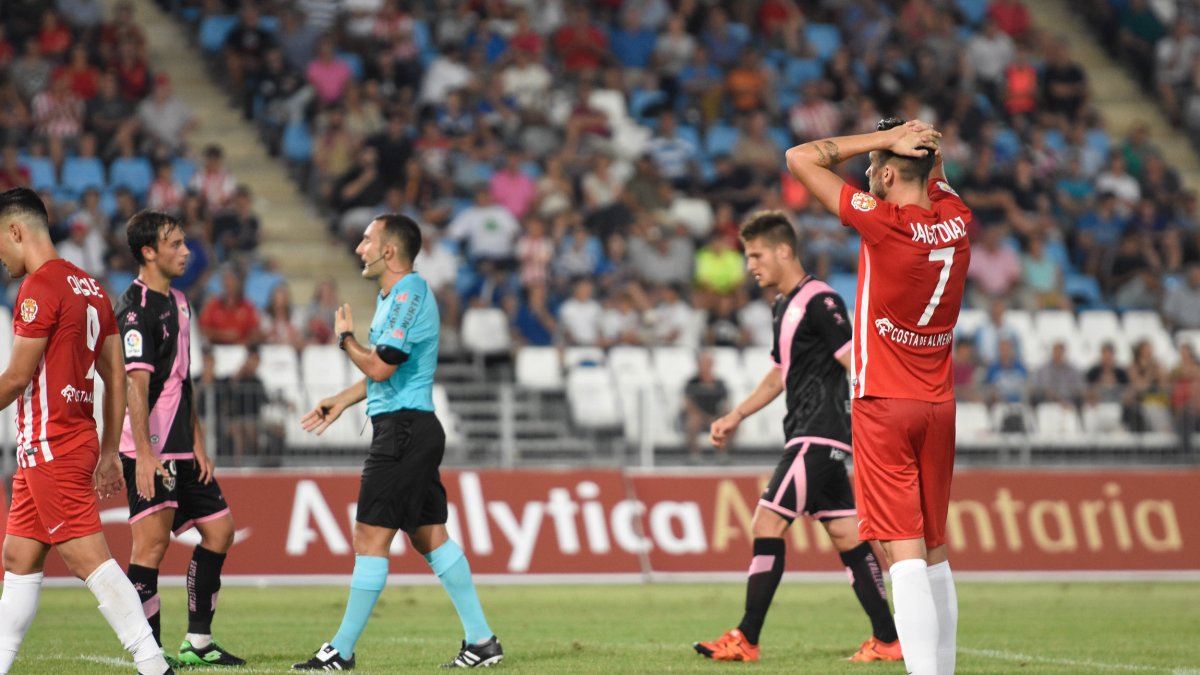 Arcediano poco antes de pitar el final.