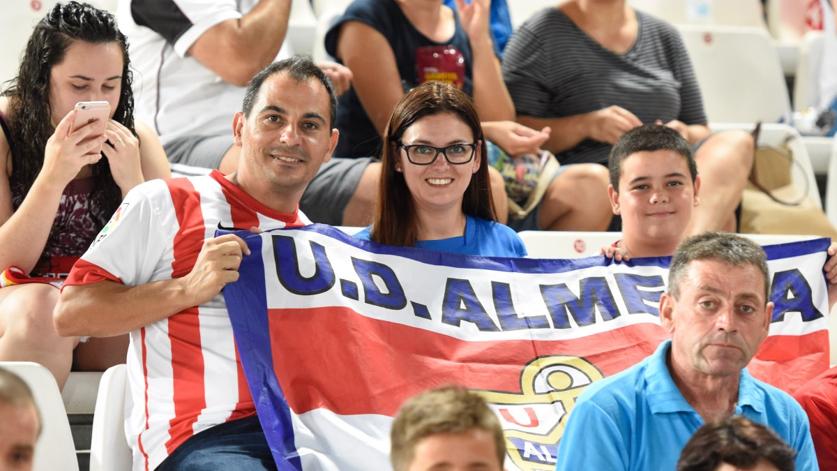 Aficionados del Almería.