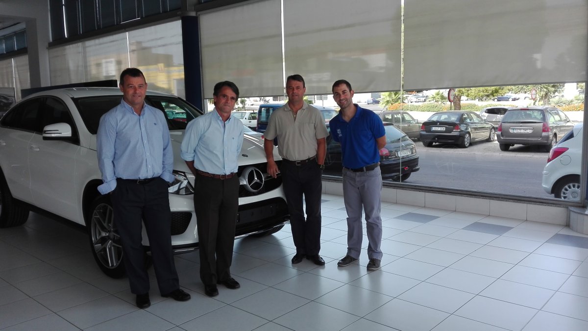 Responsables de Saveres y de la empresa SDomínguez.