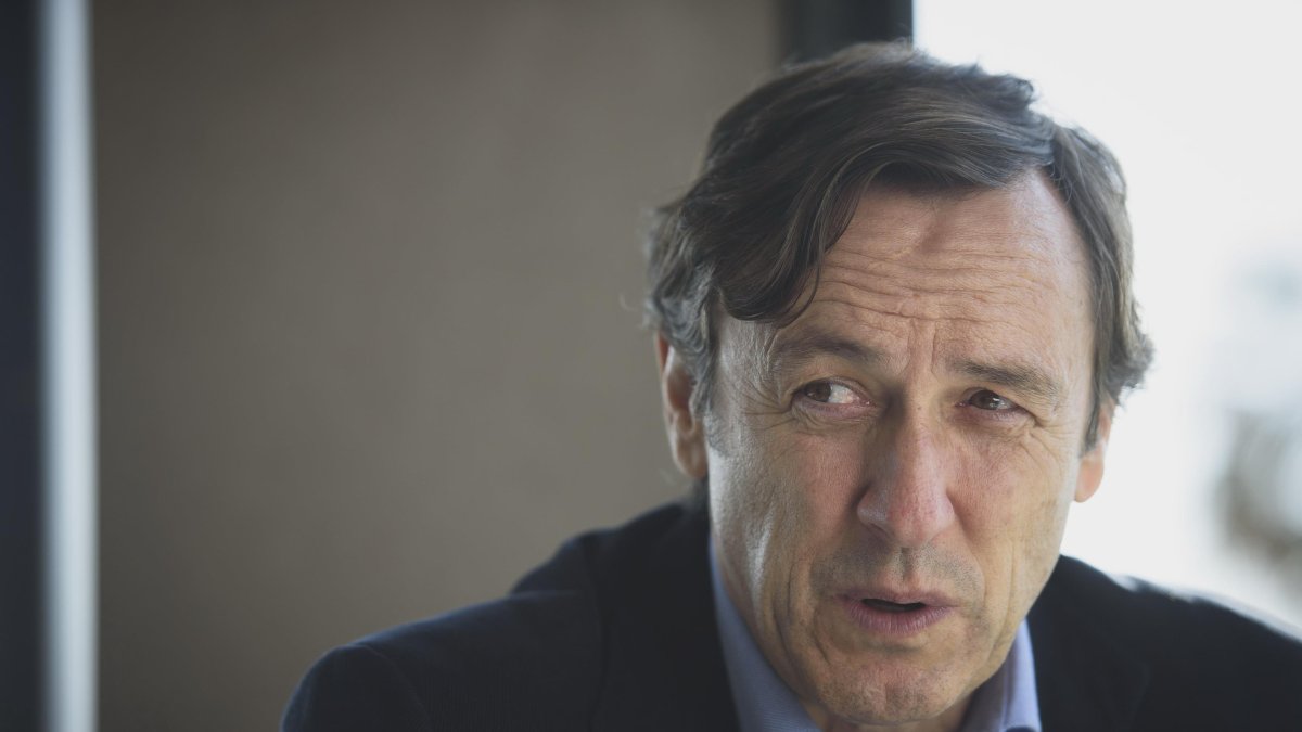 Rafael Hernando, fotografiado durante una entrevista con La Voz