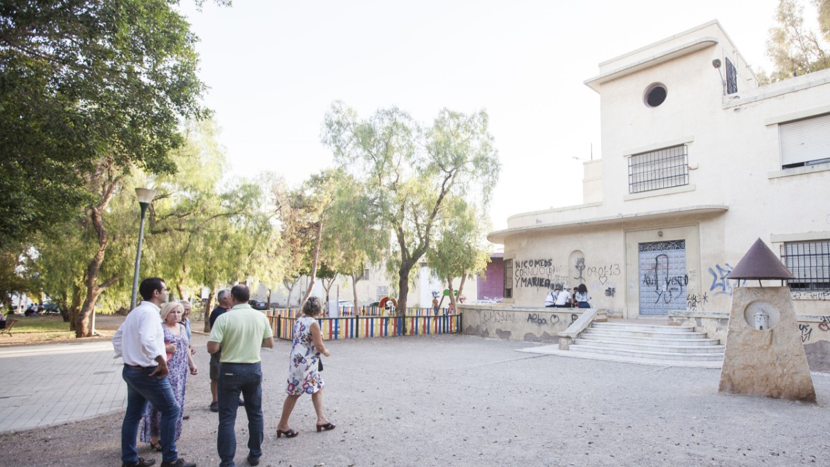 Antiguo edificio de Protección Civil en Los Molinos que será reformado.