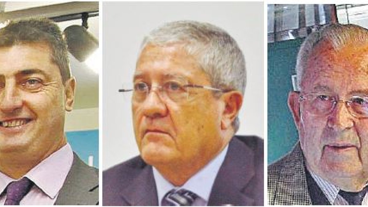 José María Tejera (Tejera), Joaquín Salvador (Jarquil) y Lorenzo Belmonte (Primaflor).