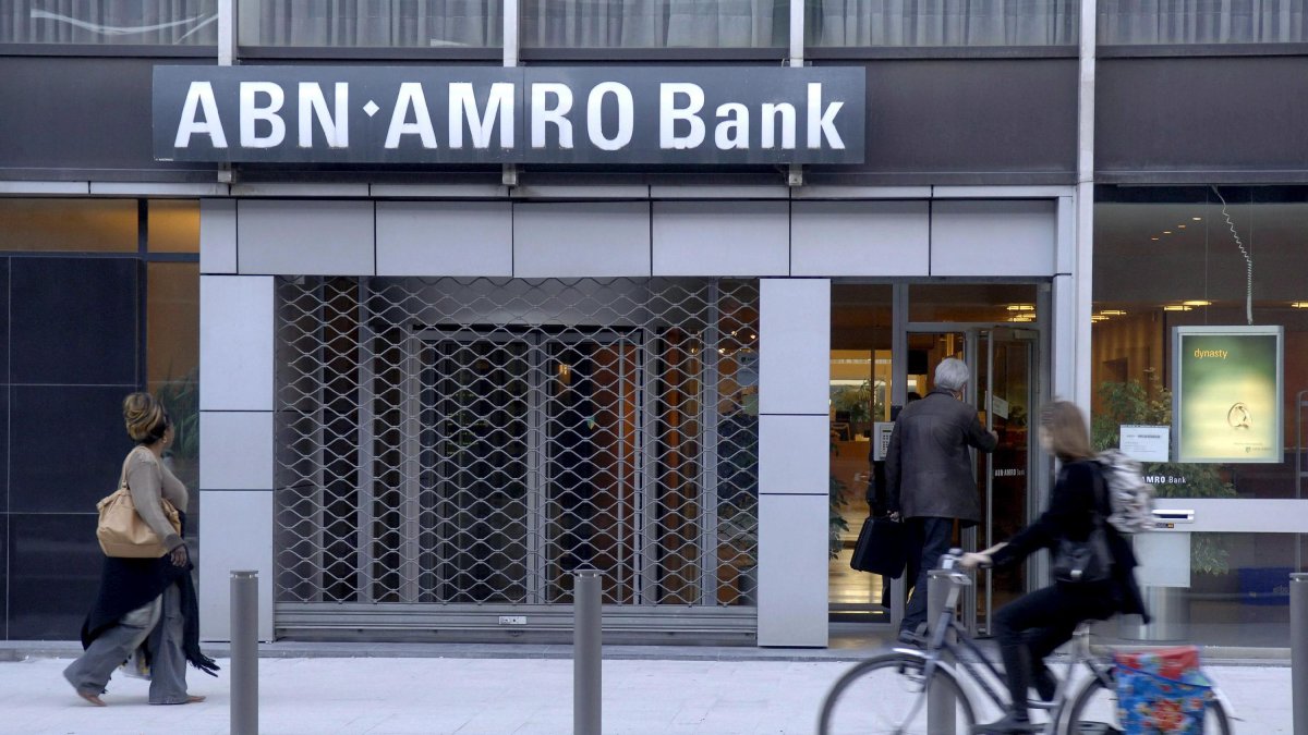Oficina del Abn Amro, tomada en plena compra del Santander en 2007