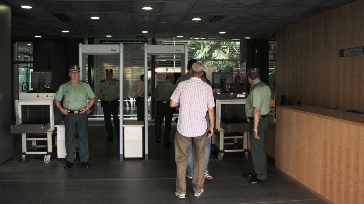 Acceso a los juzgados de Almería