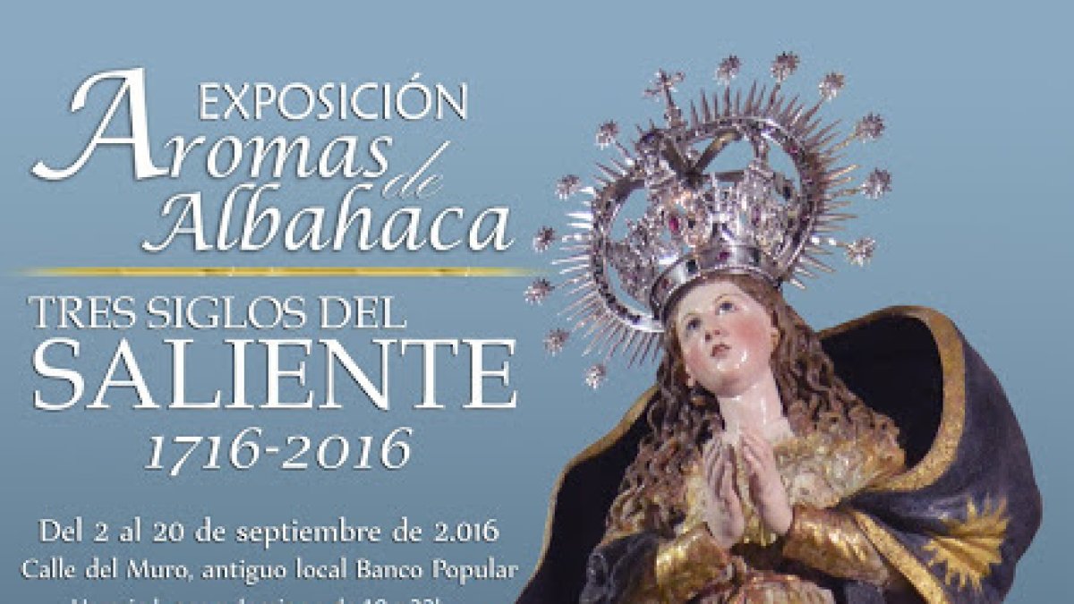 Cartel de la muestra que se inaugura este viernes.