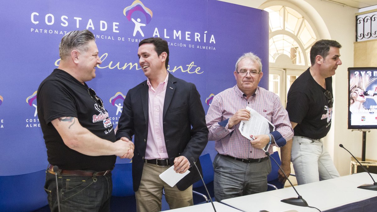 Presentación del concurso musical que se celebra en Puebla de Vícar esta semana.