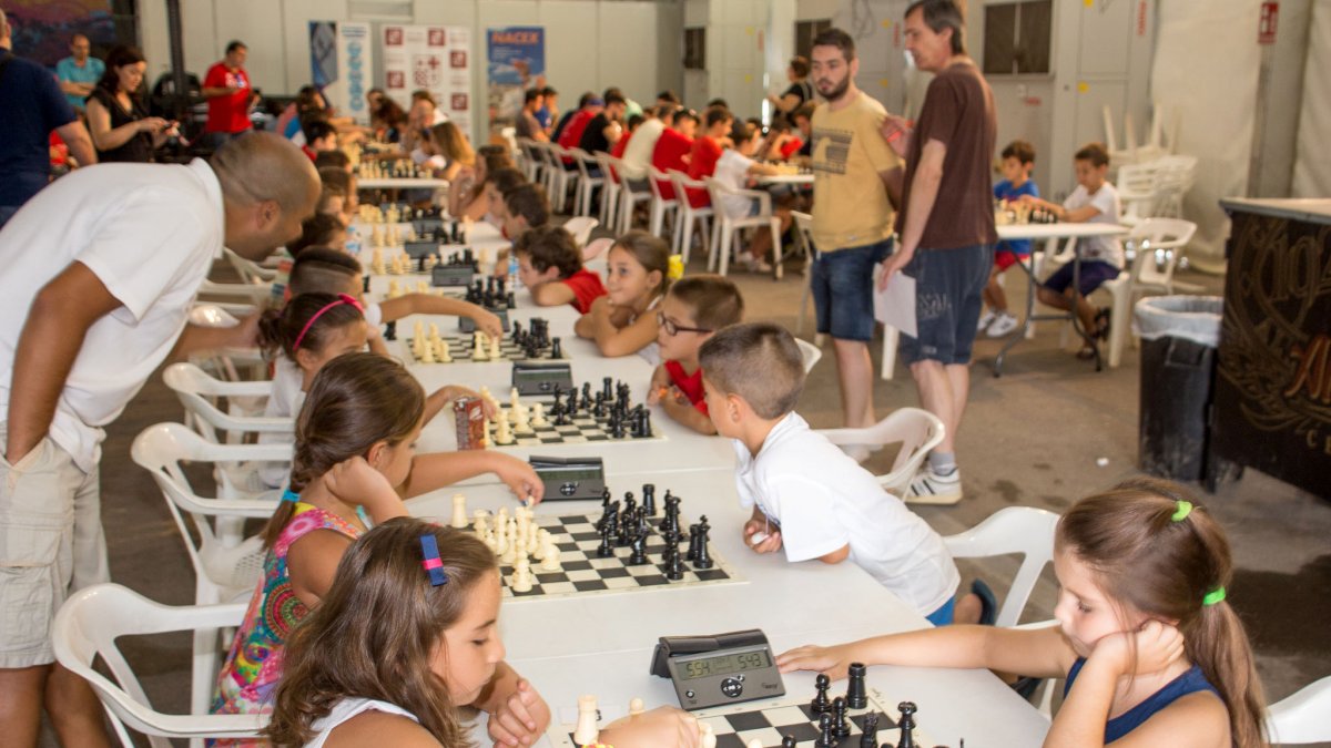 Partidas de ajedrez.