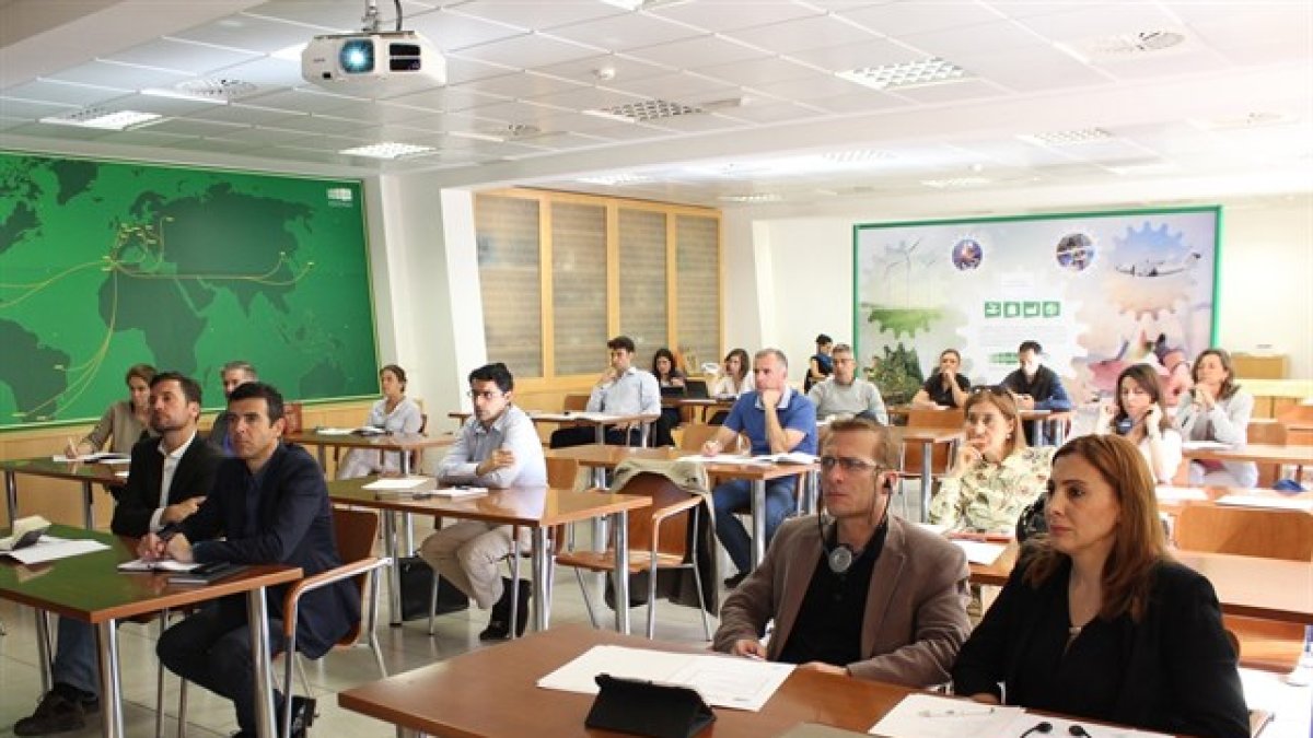Imagen de una de las jornadas de Extenda celebrada durante una misión comercial en Estados Unidos.