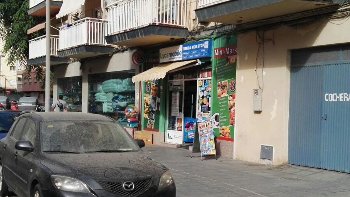 Locutorio en el que se produjo la pelea.