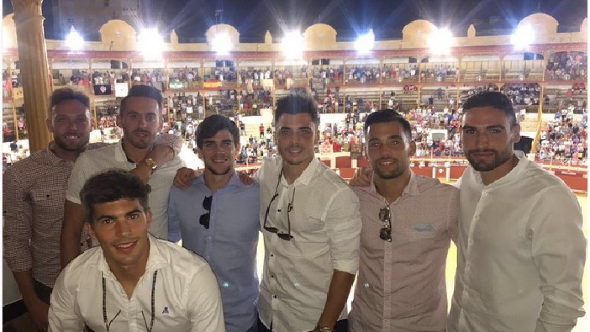 Los maestros del fútbol.