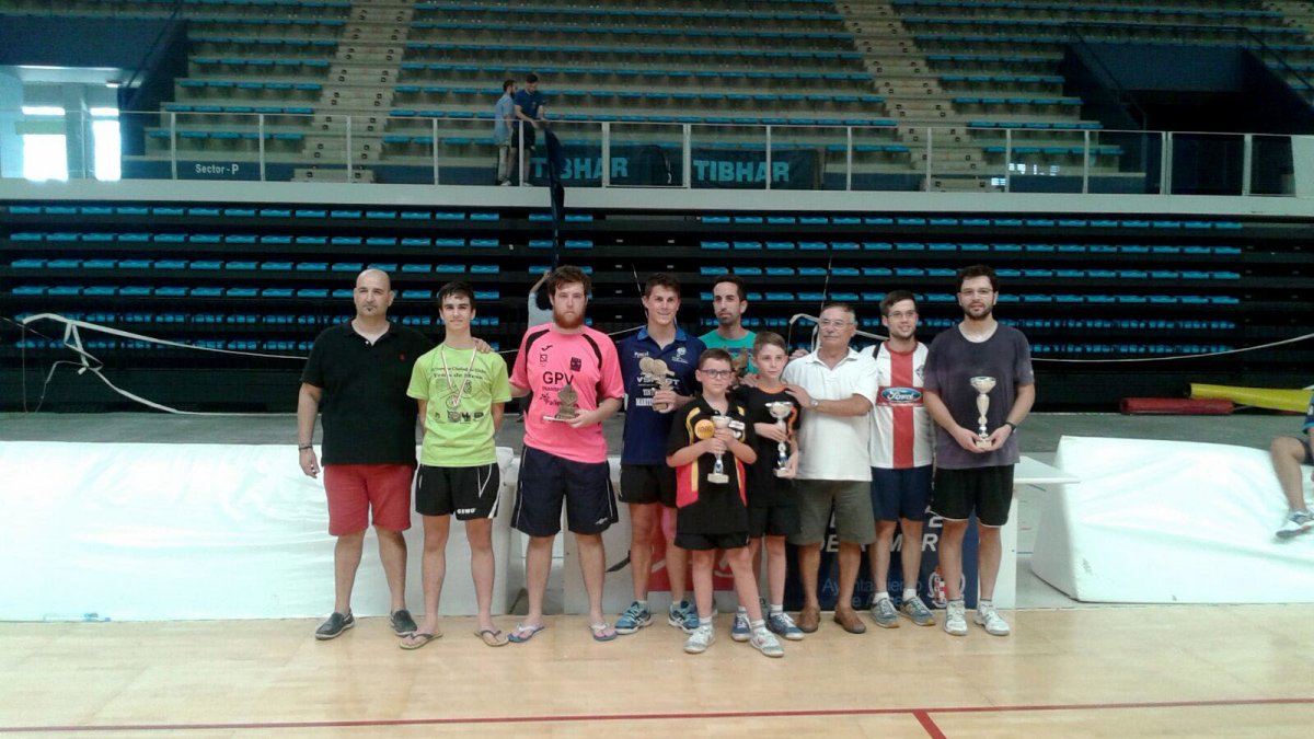 Los ganadores.