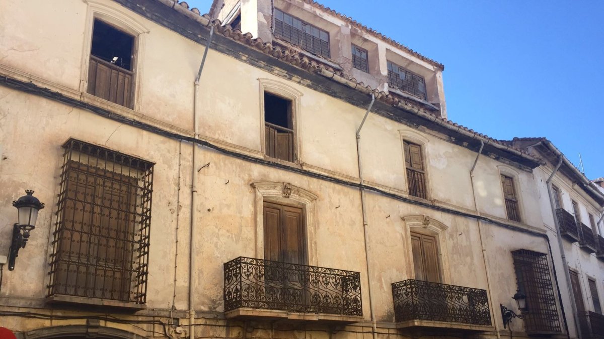 Casa palaciega en la que se actuará.