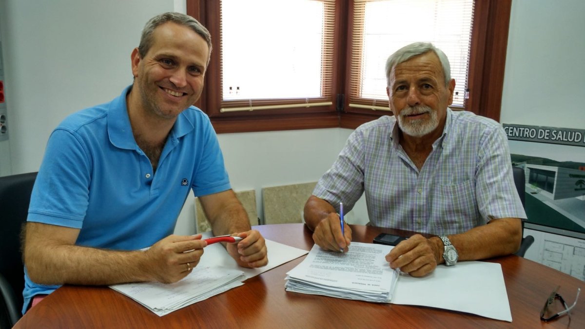 Los concejales Francisco Carrillo y José Campoy.