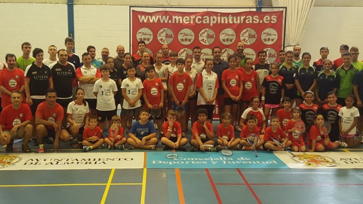 Los participantes en el open.