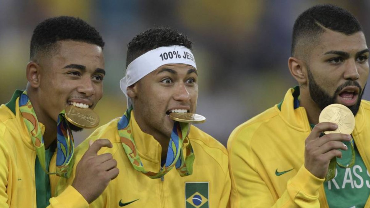 Neymar lleva a brasil a la gloria olímpica.