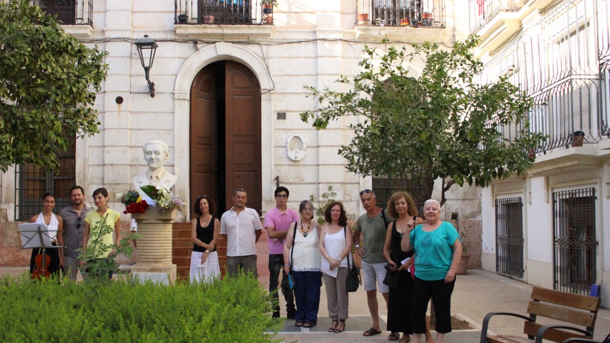 La plaza Maestro Rodríguez Espinosa fue escenario de la ruta.