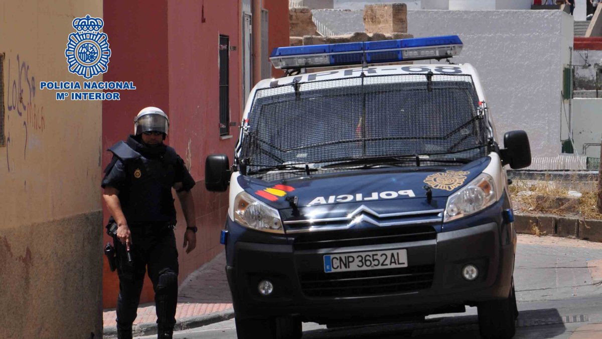 Detención llevada a cabo por la Policía Nacional.