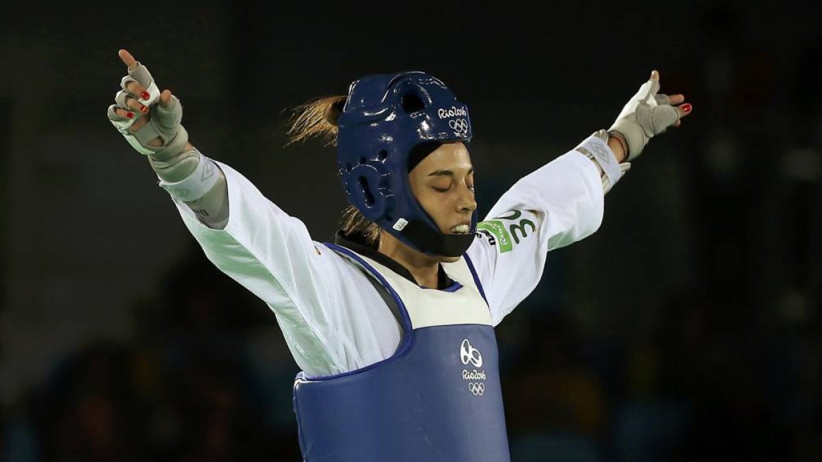 Eva no pudo alcanzar el oro.