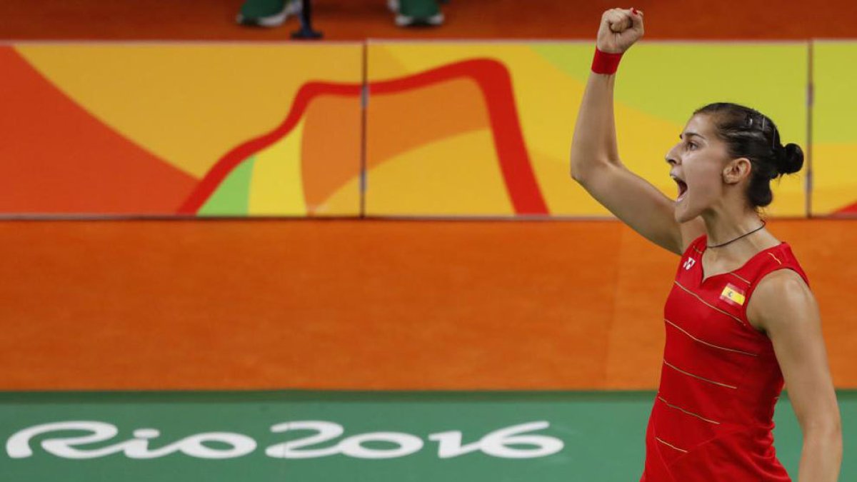 Una campeona.