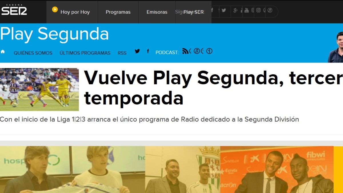 No te puedes perder toda la actualidad de la Segunda División en Play Segunda.