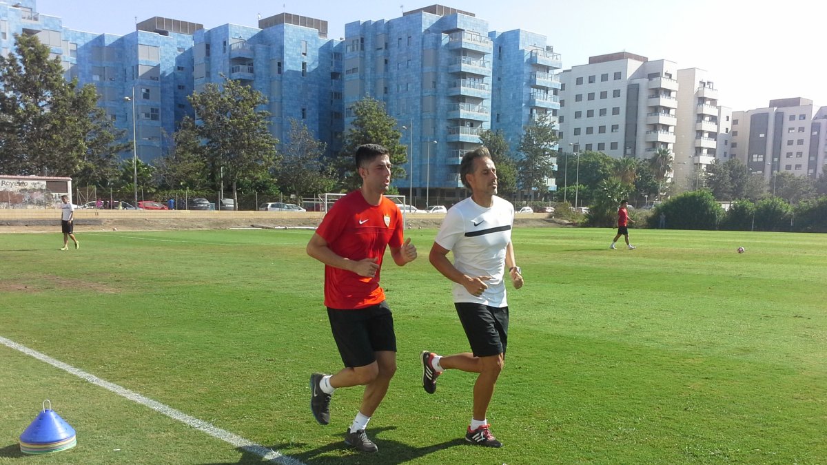 Juanjo con Cabellud.