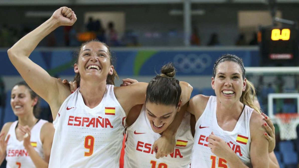 Las  españolas hacen historia.