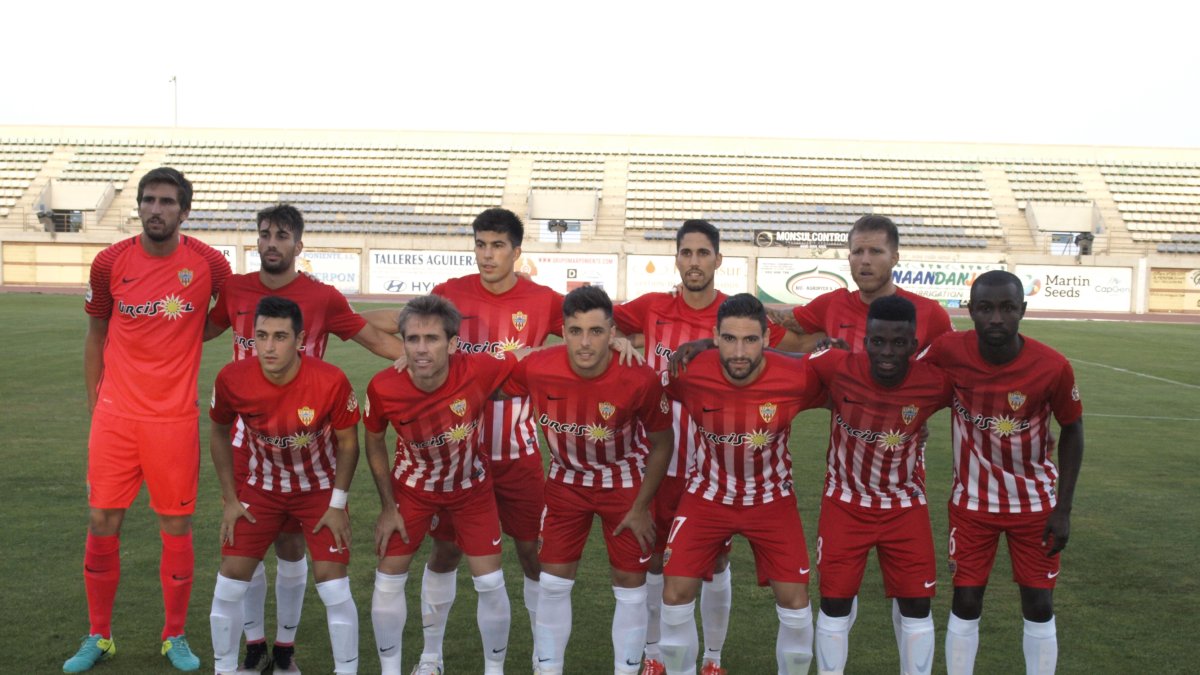 Este es el Almería de El Ejido que vieron algunos aficionados.