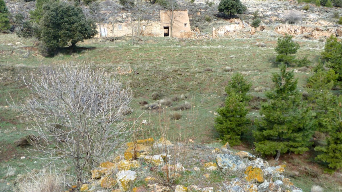 Pozo de Nieve a 1.500 metros de altitud en la Sierra de los Filabres.